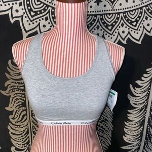 Calvin Klein Gray Women's Bralette